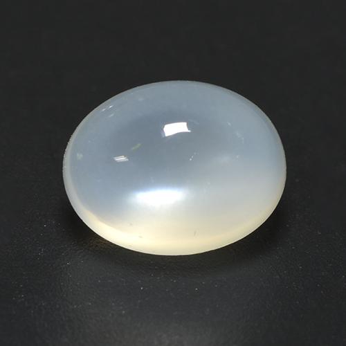 Pietra di luna Bianco traslucido naturale da 2.13 ct, Taglio ovale, Traslucido