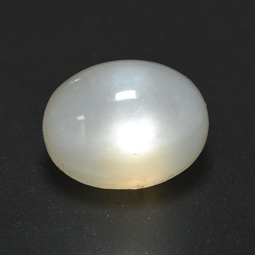 Pietra di luna Bianco naturale da 2.36 ct, Taglio ovale, Traslucido