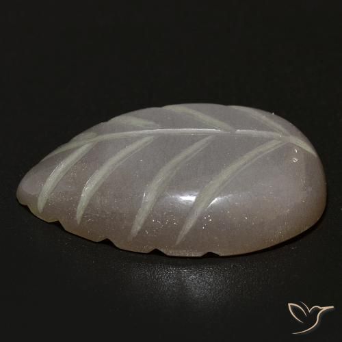 Pietra di luna Marrone medio naturale da 18.42 ct, Taglio a fantasia, Traslucido