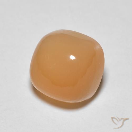 Pietra di luna Arancio-Oro naturale da 2.05 ct, Cuscino, Traslucido