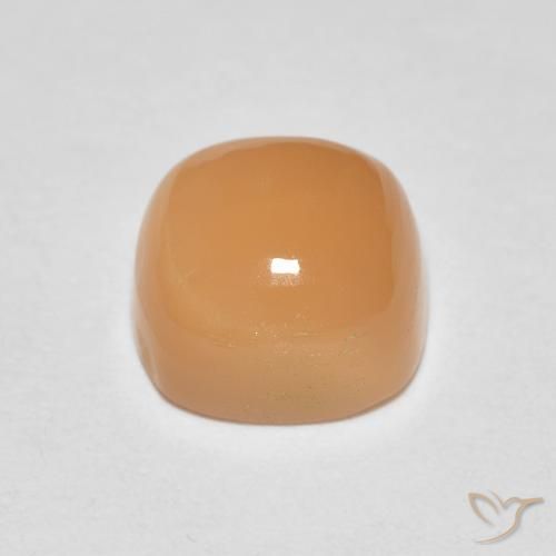 Pietra di luna Arancio-Oro naturale da 2.05 ct, Cuscino, Traslucido