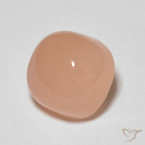 Pietra di luna Pesca naturale da 1.92 ct, Cuscino, Traslucido