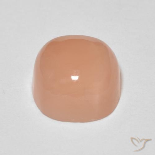 Pietra di luna Pesca naturale da 1.92 ct, Cuscino, Traslucido