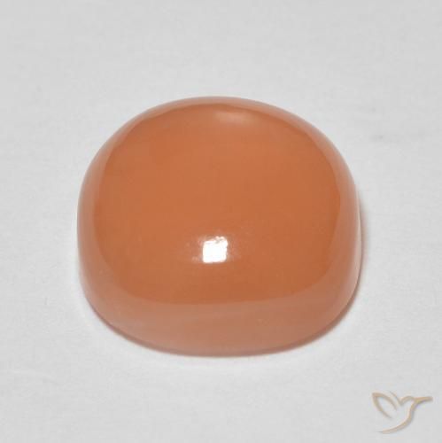 Pietra di luna Pesca naturale da 2.18 ct, Cuscino, Traslucido