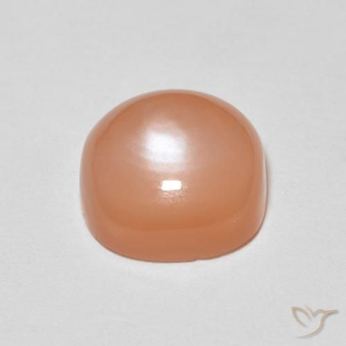 Pietra di luna Pesca naturale da 2.08 ct, Cuscino, Traslucido