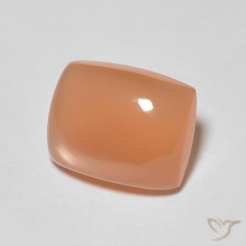 Pietra di luna Arancio Medio naturale da 2.13 ct, Cuscino, Traslucido