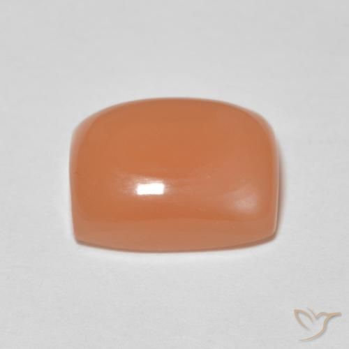 Pietra di luna Arancio Medio naturale da 2.32 ct, Cuscino, Traslucido