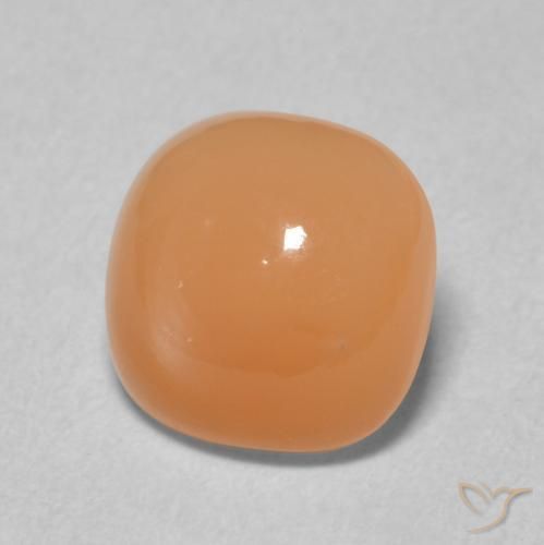 Pietra di luna Arancio Medio naturale da 2.01 ct, Cuscino, Traslucido