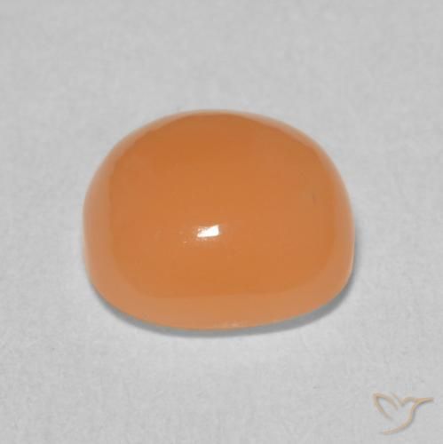 Pietra di luna Arancio Medio naturale da 2.01 ct, Cuscino, Traslucido