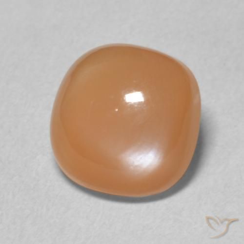 Pietra di luna Pesca naturale da 1.96 ct, Cuscino, Traslucido