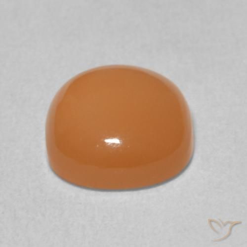 Pietra di luna Pesca naturale da 1.96 ct, Cuscino, Traslucido
