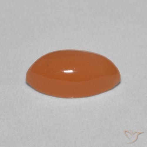 Pietra di luna Pesca naturale da 1.45 ct, Taglio marquise, Traslucido