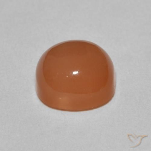 Pietra di luna Arancione scuro naturale da 2.43 ct, Cuscino, Traslucido