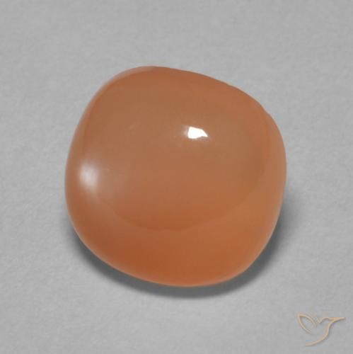 Pietra di luna Arancio rossastro chiaro naturale da 2.05 ct, Cuscino, Traslucido