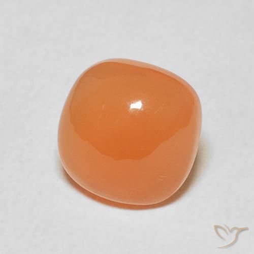 Pietra di luna Pesca naturale da 2.06 ct, Cuscino, Traslucido