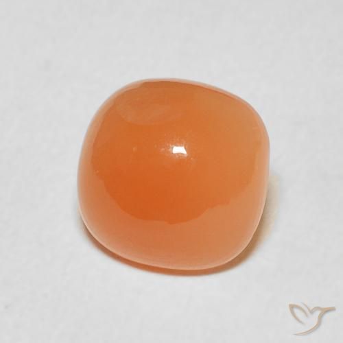 Pietra di luna Pesca naturale da 1.91 ct, Cuscino, Traslucido