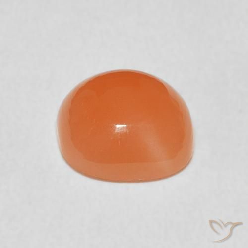 Pietra di luna Pesca naturale da 1.91 ct, Cuscino, Traslucido