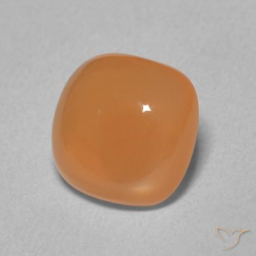 Pietra di luna Arancio Medio naturale da 1.94 ct, Cuscino, Traslucido