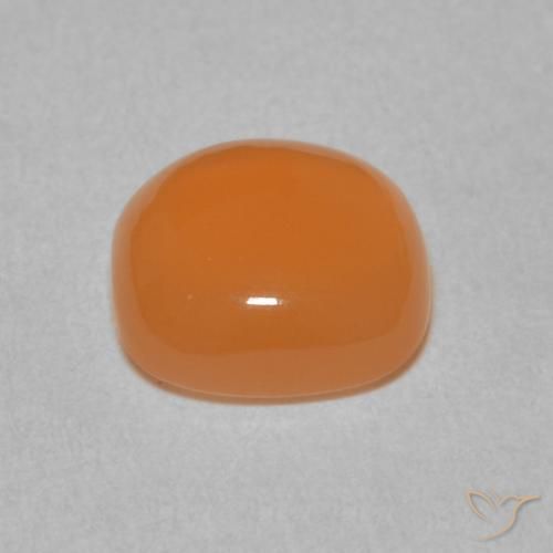 Pietra di luna Arancio Medio naturale da 1.94 ct, Cuscino, Traslucido