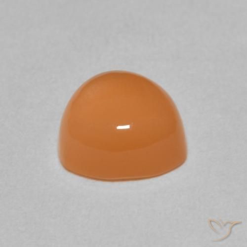 Pietra di luna Arancio Medio naturale da 2.19 ct, Taglio trillion, Traslucido