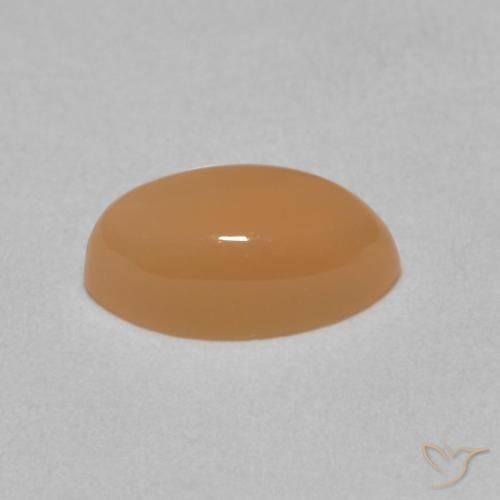 Pietra di luna Pesca naturale da 1.61 ct, Taglio marquise, Traslucido