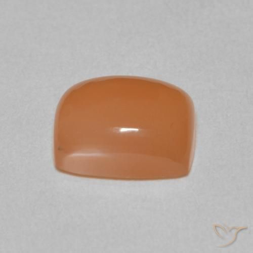 Pietra di luna Arancio rossastro chiaro naturale da 2.29 ct, Cuscino, Traslucido