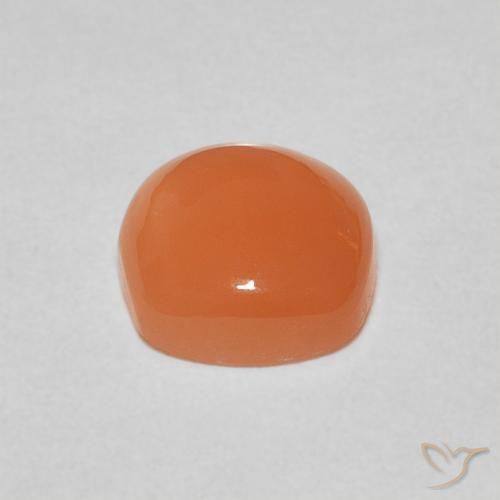 Pietra di luna Arancio rossastro chiaro naturale da 1.99 ct, Cuscino, Traslucido