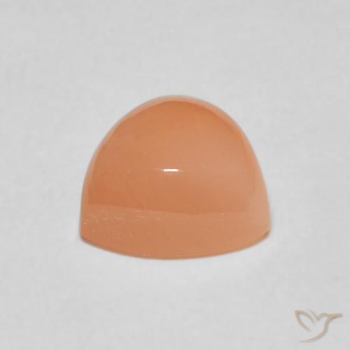 Pietra di luna Medium Light-Orange naturale da 2.21 ct, Taglio trillion, Traslucido