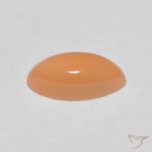 Pietra di luna Pesca naturale da 1.35 ct, Taglio marquise, Traslucido