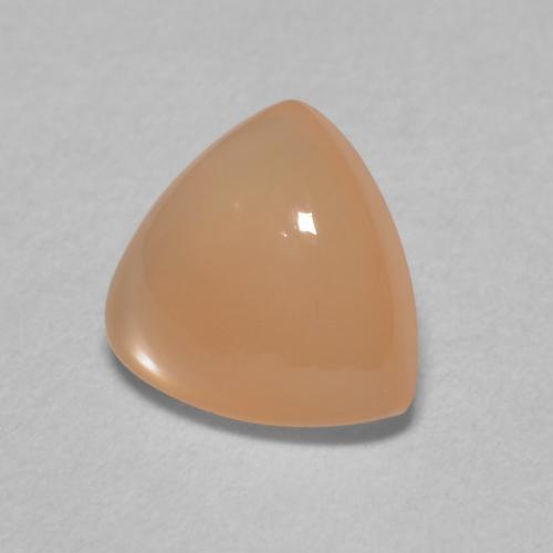 Pietra di luna Medium Light-Orange naturale da 1.45 ct, Taglio trillion, Traslucido