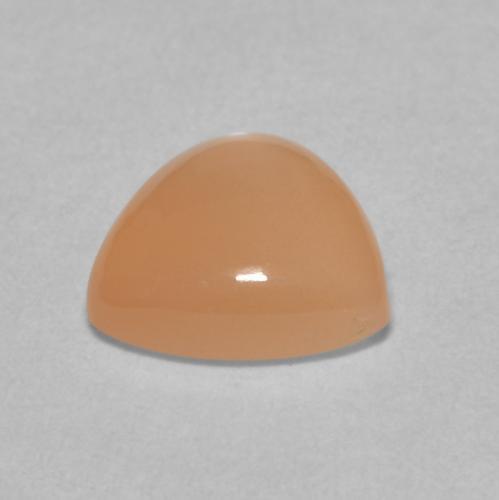 Pietra di luna Medium Light-Orange naturale da 1.45 ct, Taglio trillion, Traslucido