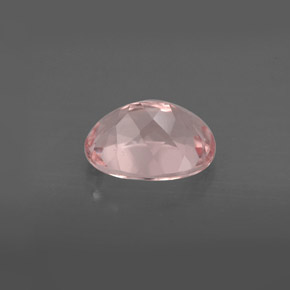Morganite Rosa chiaro naturale da 1.70 ct, Taglio ovale, VVS