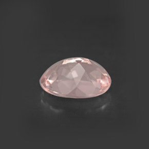 Morganite naturale rosa da 1,52 ct, taglio ovale, VVS-VS