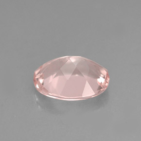 Morganite naturale rosa da 1,47 ct, taglio ovale, VVS-VS