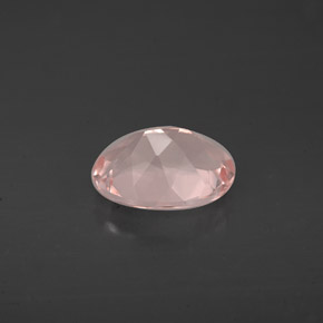 Morganite naturale rosa da 1,52 ct, taglio ovale, VVS