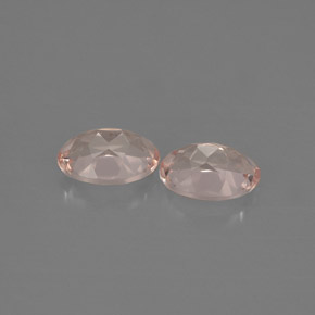 Gemme di Morganite Rosa chiaro naturale da  ct, Taglio ovale, VVS-VS