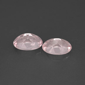 Morganite naturale rosa da  ct, taglio ovale, VVS