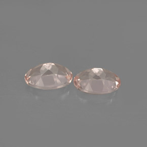 Morganite naturale rosa da  ct, taglio ovale, VVS