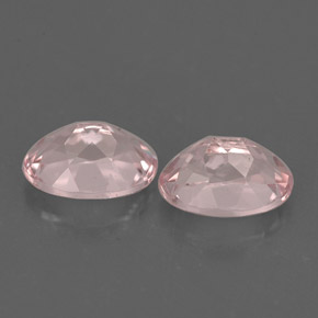 Morganite naturale rosa da  ct, taglio ovale, VVS
