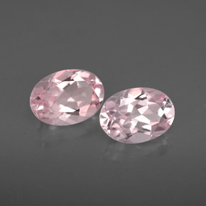 Morganite naturale rosa da  ct, taglio ovale, IF