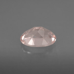 Morganite naturale rosa da 1,18 ct, taglio ovale, VS