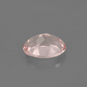 Morganite Rosa chiaro naturale da 1.14 ct, Taglio ovale, VVS-VS