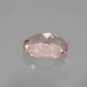 Morganite naturale rosa da 1,12 ct, taglio ovale, VVS