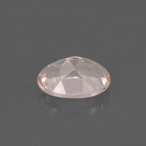 Morganite naturale rosa da 1,12 ct, taglio ovale, VVS