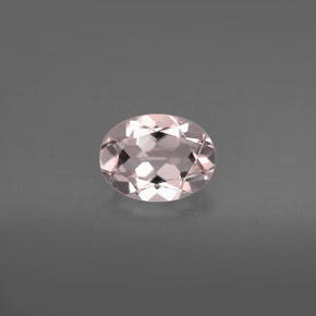 Morganite naturale rosa da 1,02 ct, taglio ovale, VVS