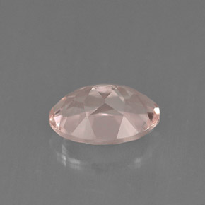 Morganite naturale rosa da 0,67 ct, taglio ovale, VVS