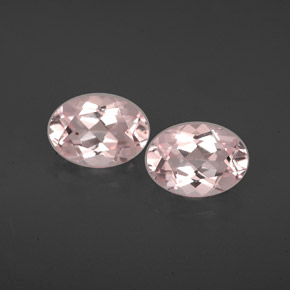 Morganite naturale rosa da  ct, taglio ovale, VVS-VS