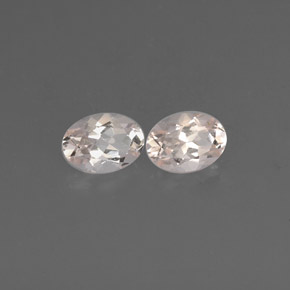 Morganite naturale rosa da  ct, taglio ovale, VVS-VS