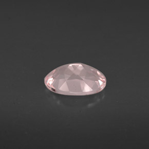Morganite naturale rosa da 0,66 ct, taglio ovale, VVS