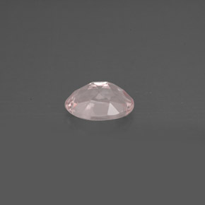 Morganite naturale rosa da 0,76 ct, taglio ovale, VVS